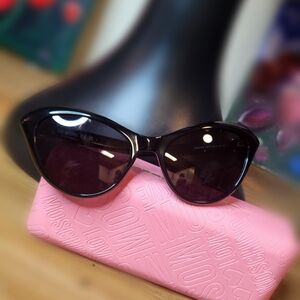 Moschino Cateye Black Sunglasses